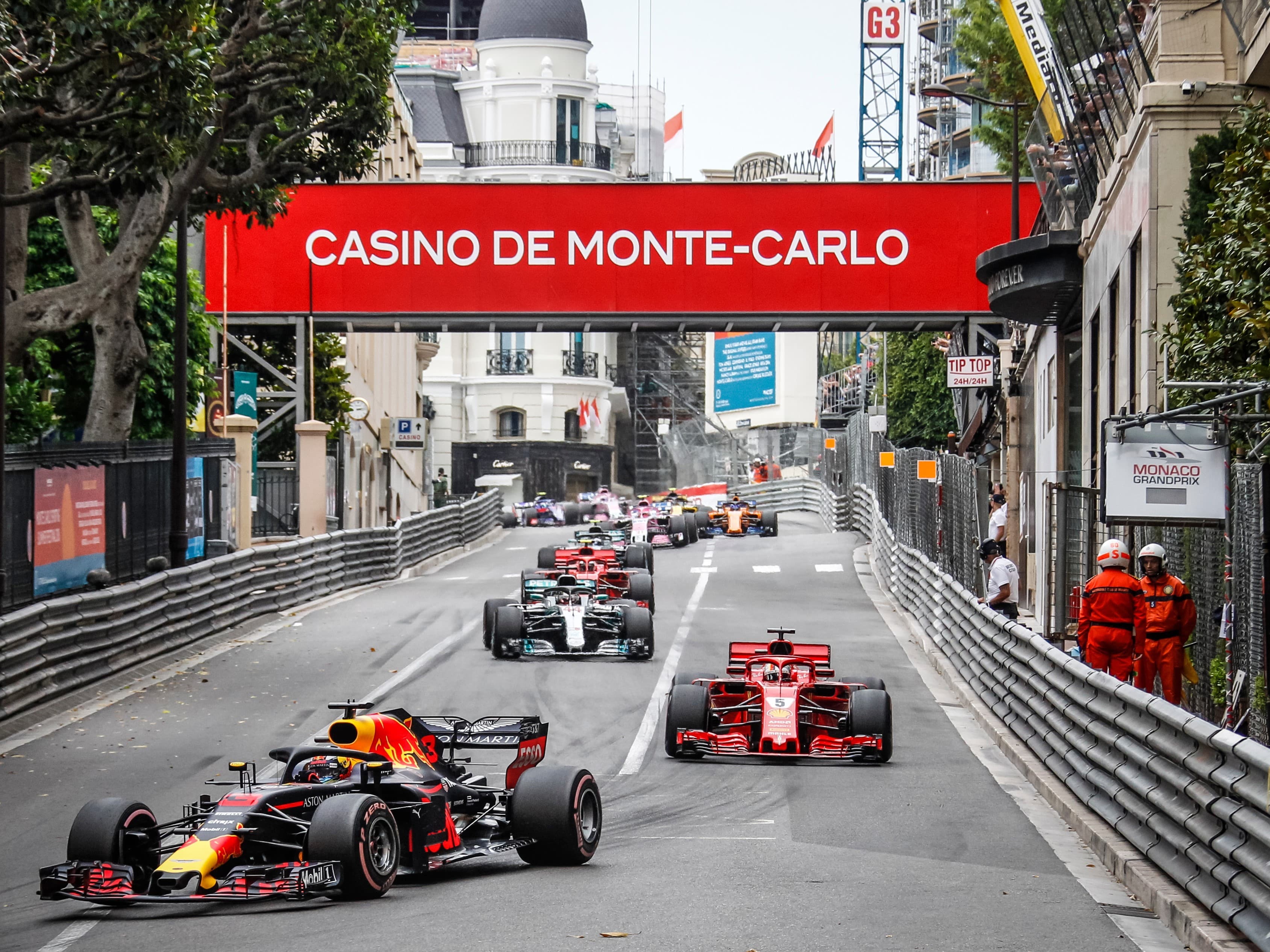 Picture of Race Cars in Monaco